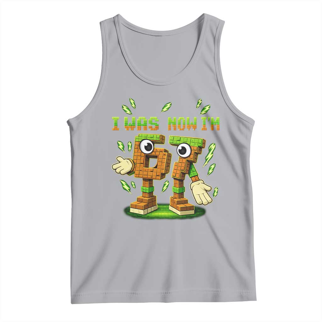I Was 6 Now Im 7 7th Birthday 67 Meme Tank Top Funny 6 7 Birthday Six Seven Kids Gaming