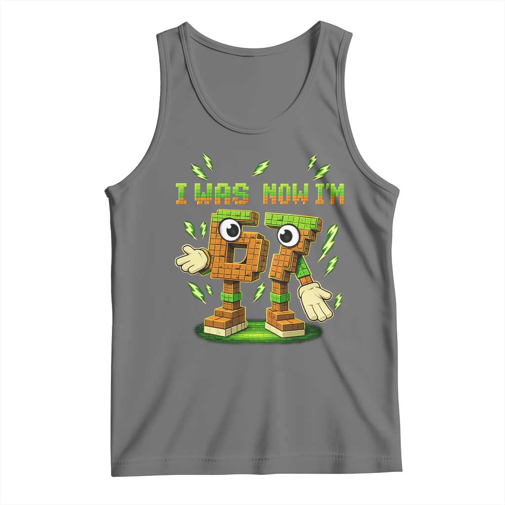 I Was 6 Now Im 7 7th Birthday 67 Meme Tank Top Funny 6 7 Birthday Six Seven Kids Gaming