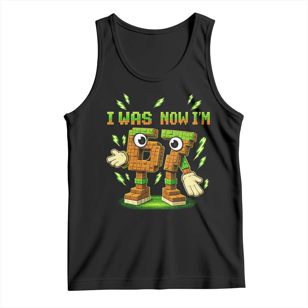 I Was 6 Now Im 7 7th Birthday 67 Meme Tank Top Funny 6 7 Birthday Six Seven Kids Gaming