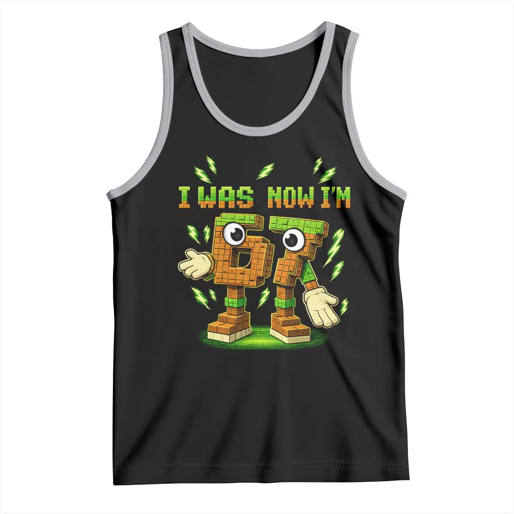 I Was 6 Now Im 7 7th Birthday 67 Meme Tank Top Funny 6 7 Birthday Six Seven Kids Gaming