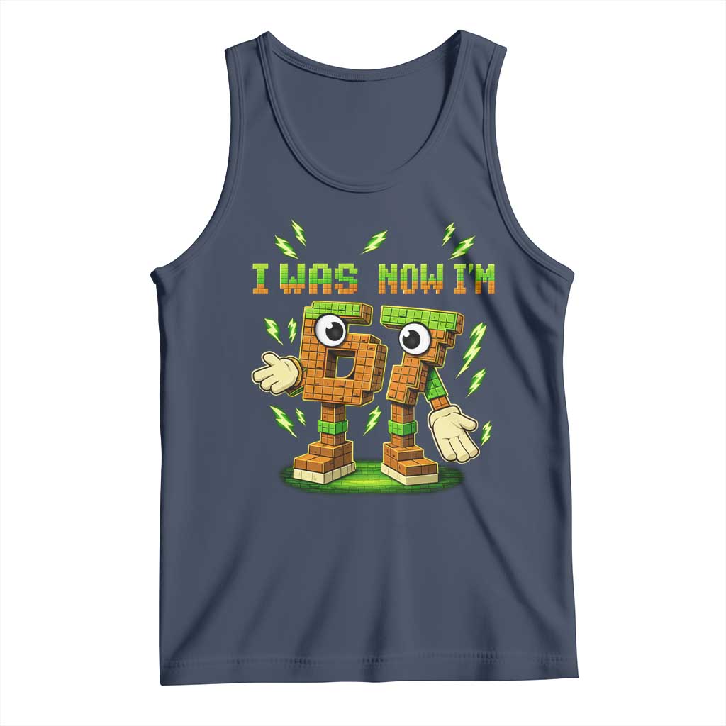 I Was 6 Now Im 7 7th Birthday 67 Meme Tank Top Funny 6 7 Birthday Six Seven Kids Gaming