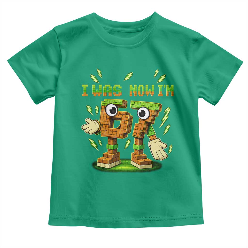 I Was 6 Now Im 7 7th Birthday 67 Meme Toddler T Shirt Funny 6 7 Birthday Six Seven Kids Gaming
