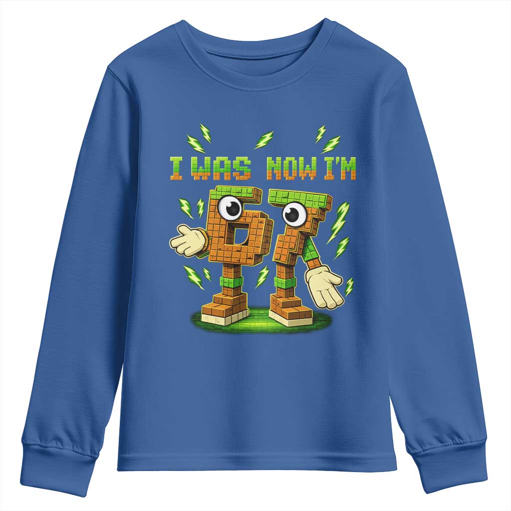 I Was 6 Now Im 7 7th Birthday 67 Meme Youth Sweatshirt Funny 6 7 Birthday Six Seven Kids Gaming
