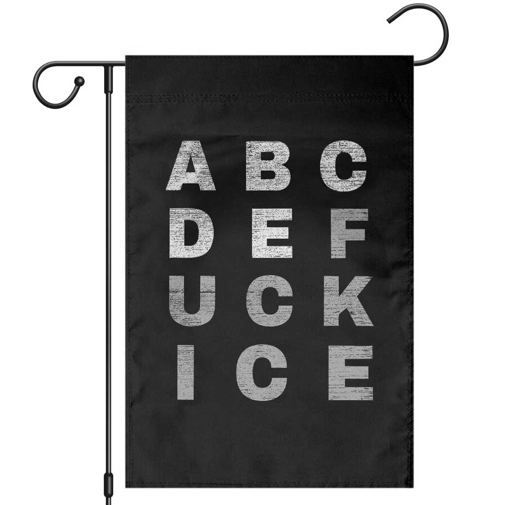 Fck Ice Garden Flag Chinga La Migra Subtle FDT