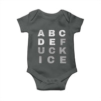 Fck Ice Baby Onesie Chinga La Migra Subtle FDT
