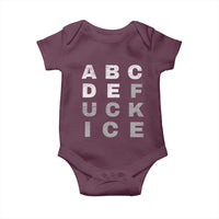 Fck Ice Baby Onesie Chinga La Migra Subtle FDT