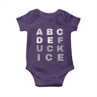 Fck Ice Baby Onesie Chinga La Migra Subtle FDT