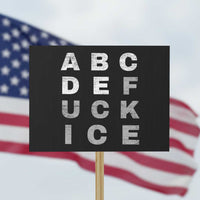 Fck Ice Protest Sign Chinga La Migra Subtle FDT