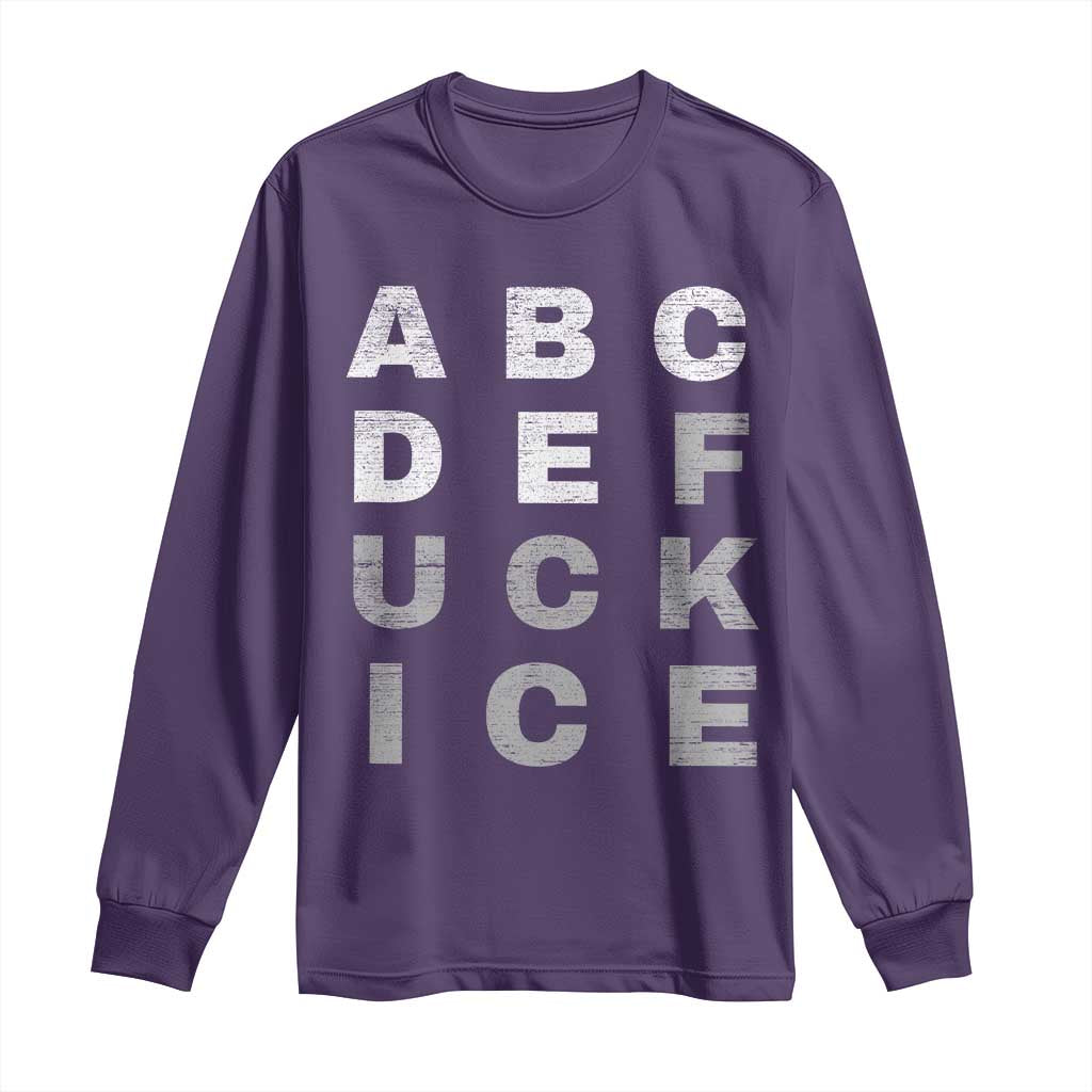 Fck Ice Long Sleeve Shirt Chinga La Migra Subtle FDT