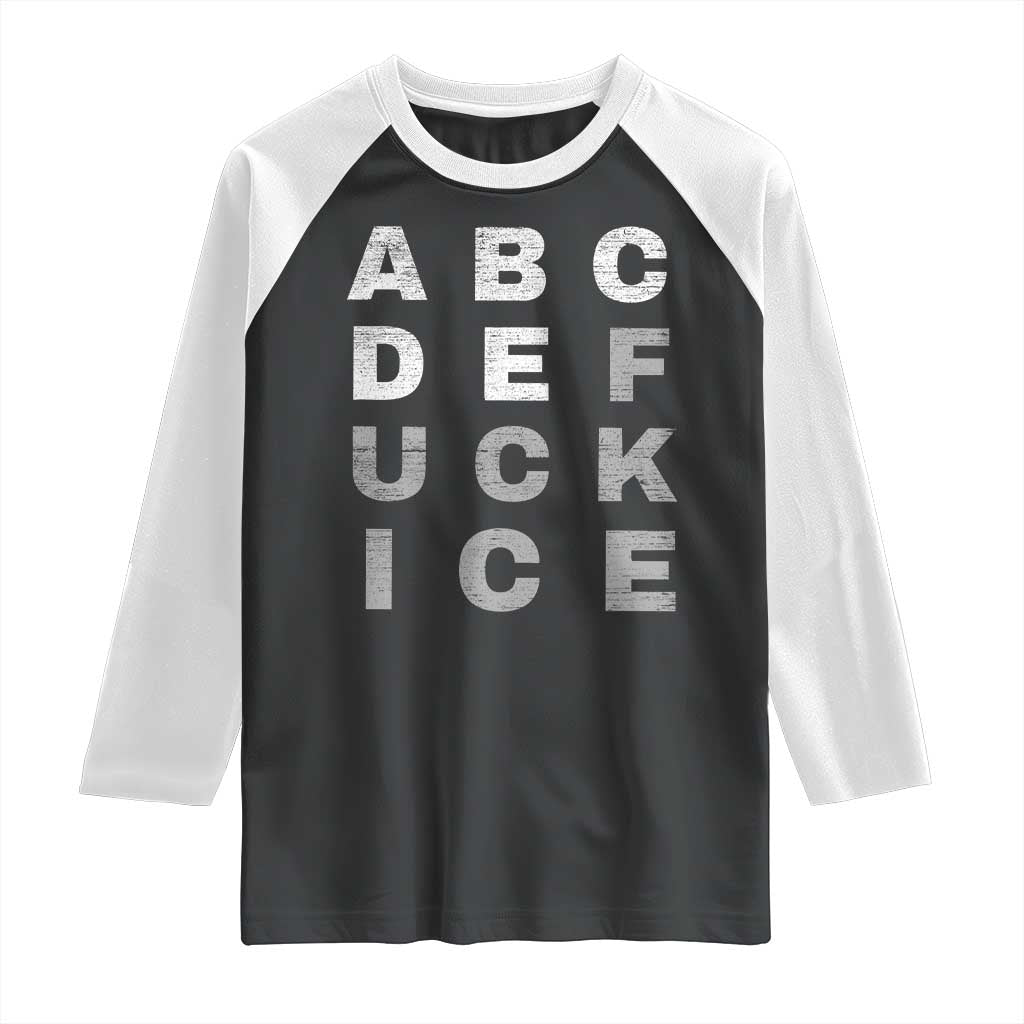 Fck Ice Raglan Shirt Chinga La Migra Subtle FDT