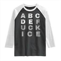 Fck Ice Raglan Shirt Chinga La Migra Subtle FDT