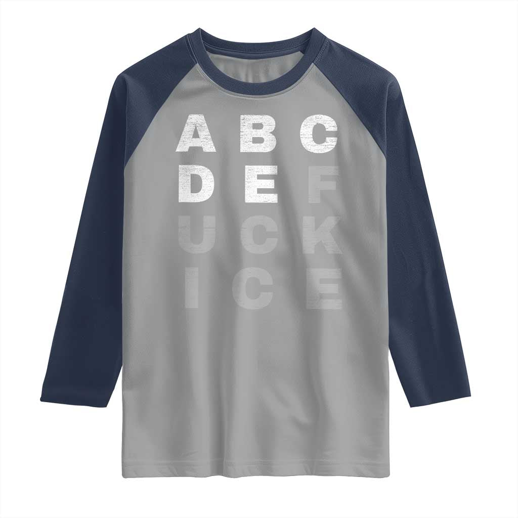 Fck Ice Raglan Shirt Chinga La Migra Subtle FDT