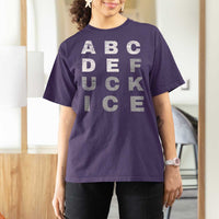 Fck Ice T Shirt For Women Chinga La Migra Subtle FDT