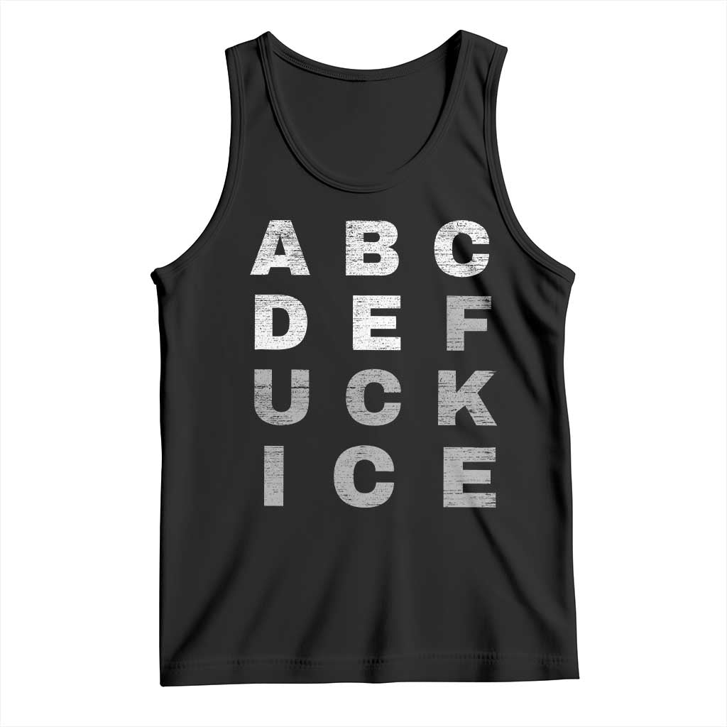 Fck Ice Tank Top Chinga La Migra Subtle FDT