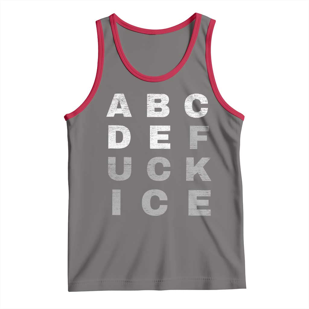 Fck Ice Tank Top Chinga La Migra Subtle FDT