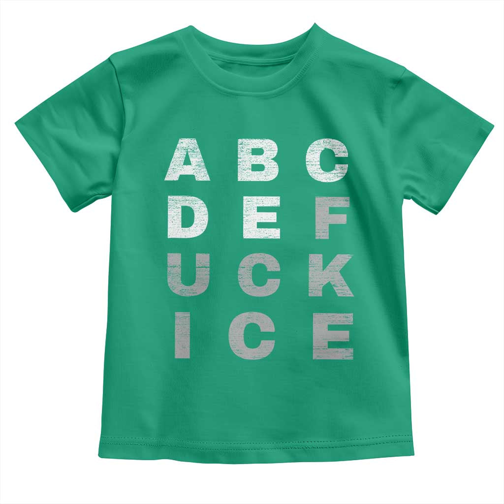 Fck Ice Toddler T Shirt Chinga La Migra Subtle FDT