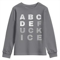 Fck Ice Youth Sweatshirt Chinga La Migra Subtle FDT