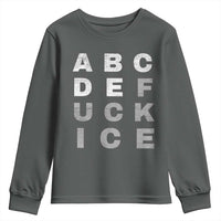 Fck Ice Youth Sweatshirt Chinga La Migra Subtle FDT
