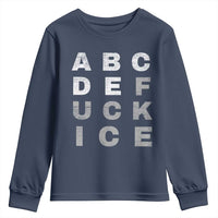 Fck Ice Youth Sweatshirt Chinga La Migra Subtle FDT