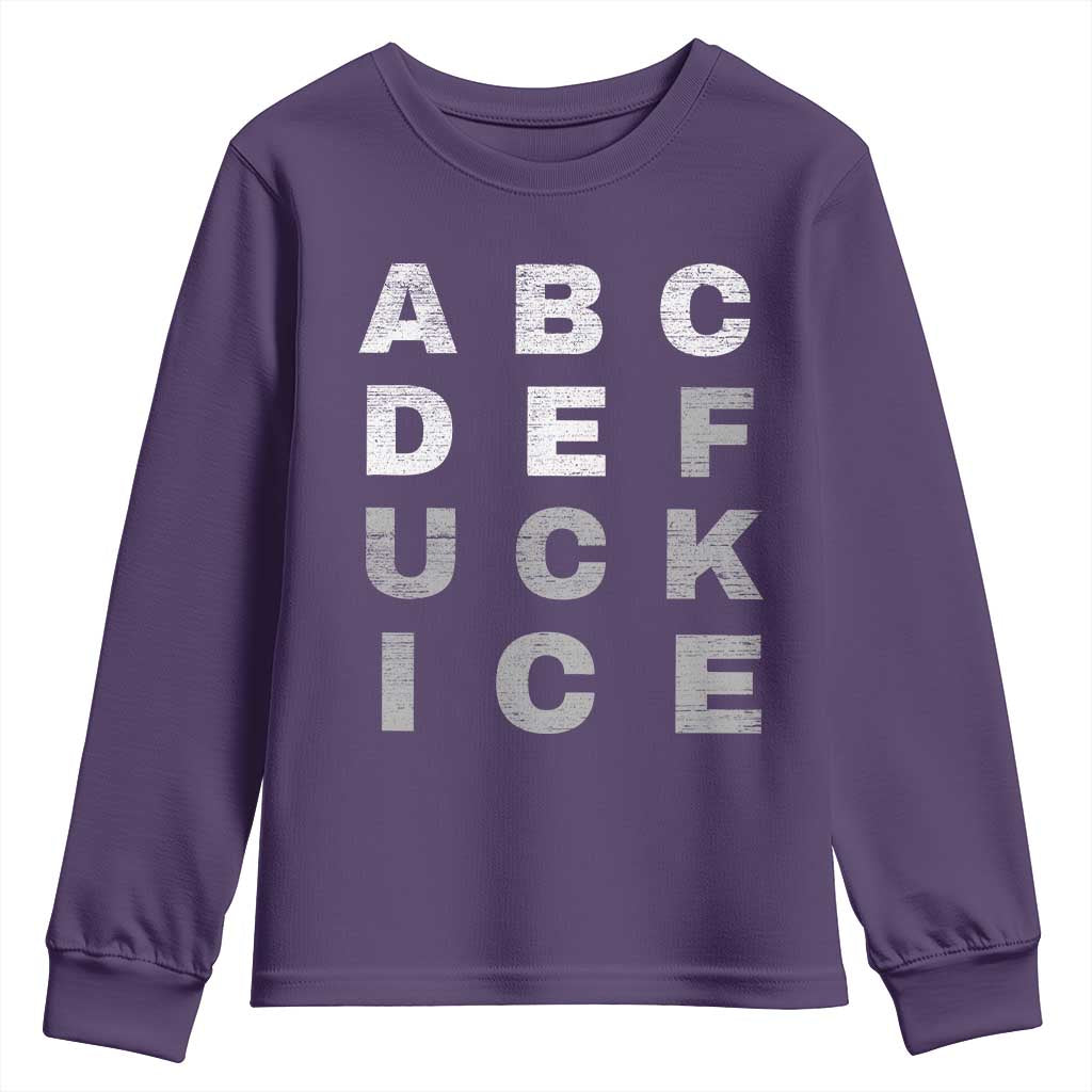 Fck Ice Youth Sweatshirt Chinga La Migra Subtle FDT