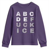 Fck Ice Youth Sweatshirt Chinga La Migra Subtle FDT