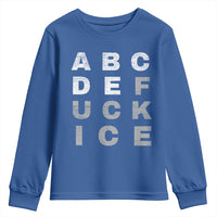 Fck Ice Youth Sweatshirt Chinga La Migra Subtle FDT