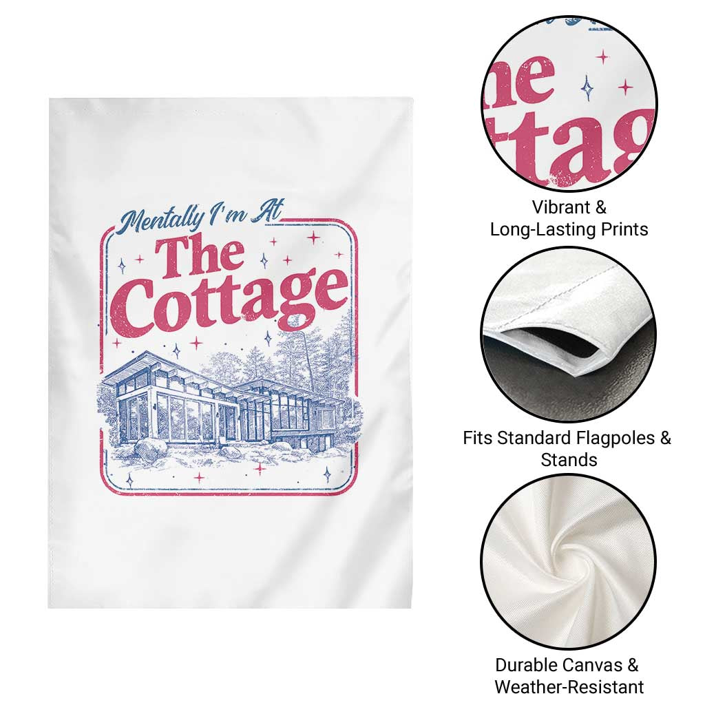 Team Hollanov Fan Garden Flag Mentally Im At The Cottage LGBT Romance Hockey