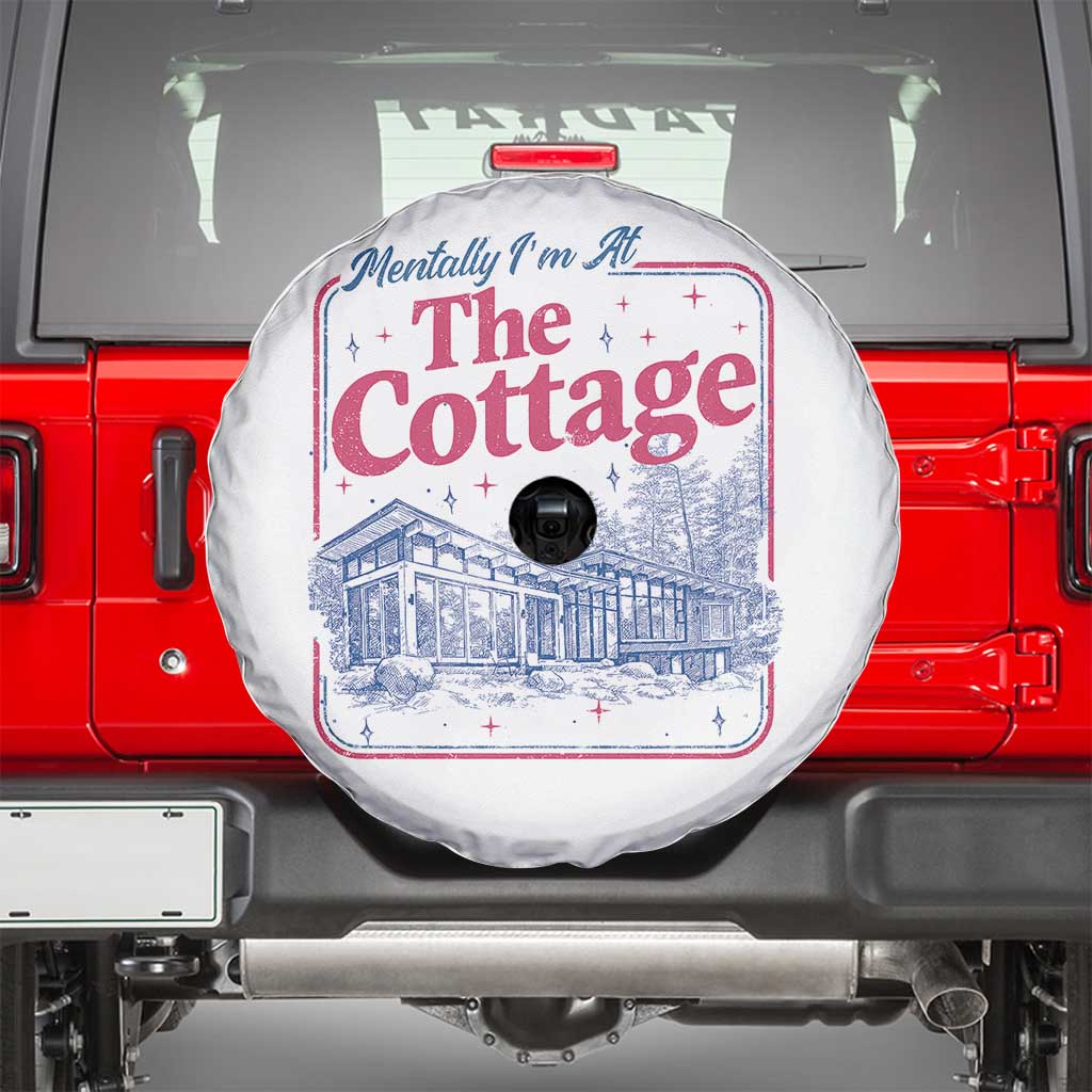 Team Hollanov Fan Spare Tire Cover Mentally Im At The Cottage LGBT Romance Hockey