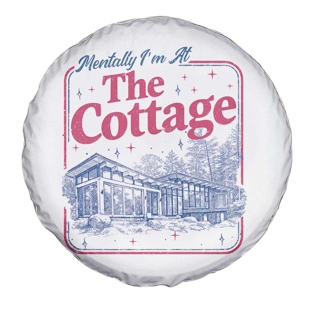 Team Hollanov Fan Spare Tire Cover Mentally Im At The Cottage LGBT Romance Hockey
