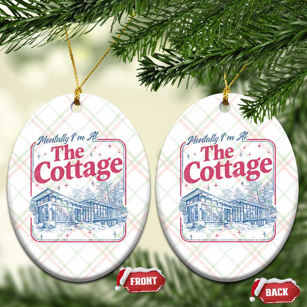 Team Hollanov Fan Ceramic Ornament Mentally Im At The Cottage LGBT Romance Hockey