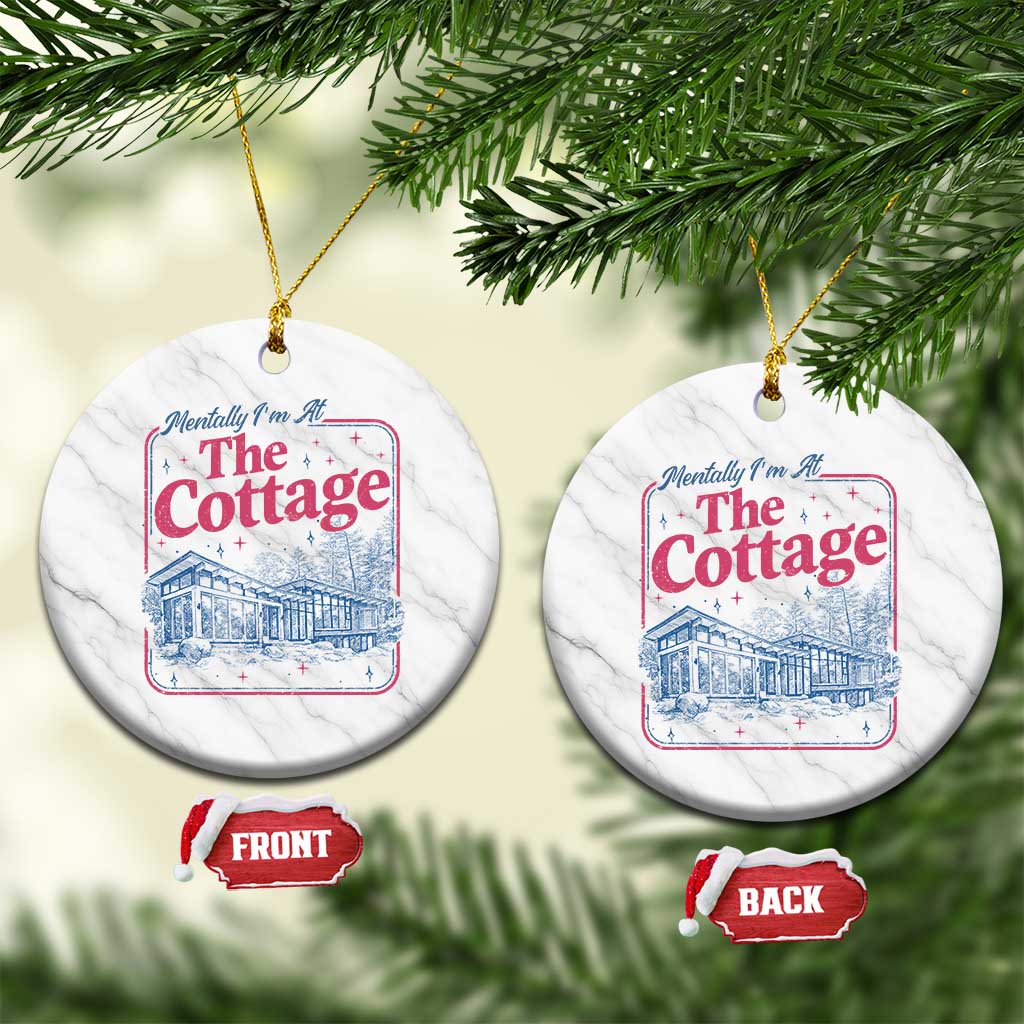 Team Hollanov Fan Ceramic Ornament Mentally Im At The Cottage LGBT Romance Hockey