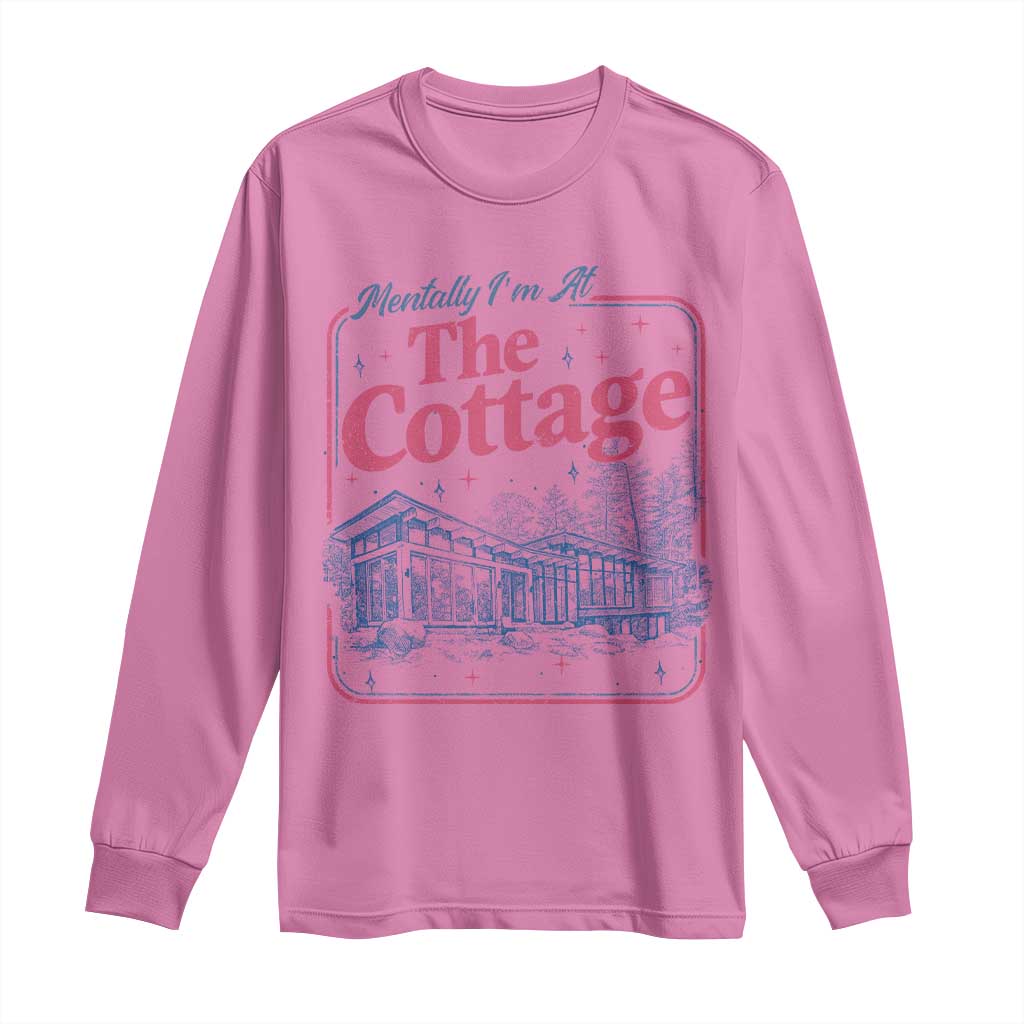 Team Hollanov Fan Long Sleeve Shirt Mentally Im At The Cottage LGBT Romance Hockey