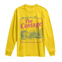 Team Hollanov Fan Long Sleeve Shirt Mentally Im At The Cottage LGBT Romance Hockey