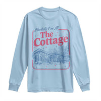 Team Hollanov Fan Long Sleeve Shirt Mentally Im At The Cottage LGBT Romance Hockey
