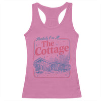 Team Hollanov Fan Racerback Tank Top Mentally Im At The Cottage LGBT Romance Hockey