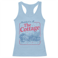 Team Hollanov Fan Racerback Tank Top Mentally Im At The Cottage LGBT Romance Hockey