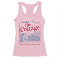 Team Hollanov Fan Racerback Tank Top Mentally Im At The Cottage LGBT Romance Hockey