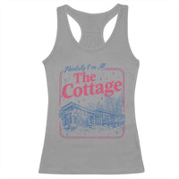Team Hollanov Fan Racerback Tank Top Mentally Im At The Cottage LGBT Romance Hockey