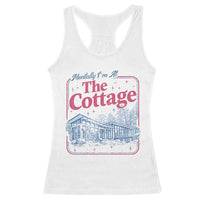 Team Hollanov Fan Racerback Tank Top Mentally Im At The Cottage LGBT Romance Hockey