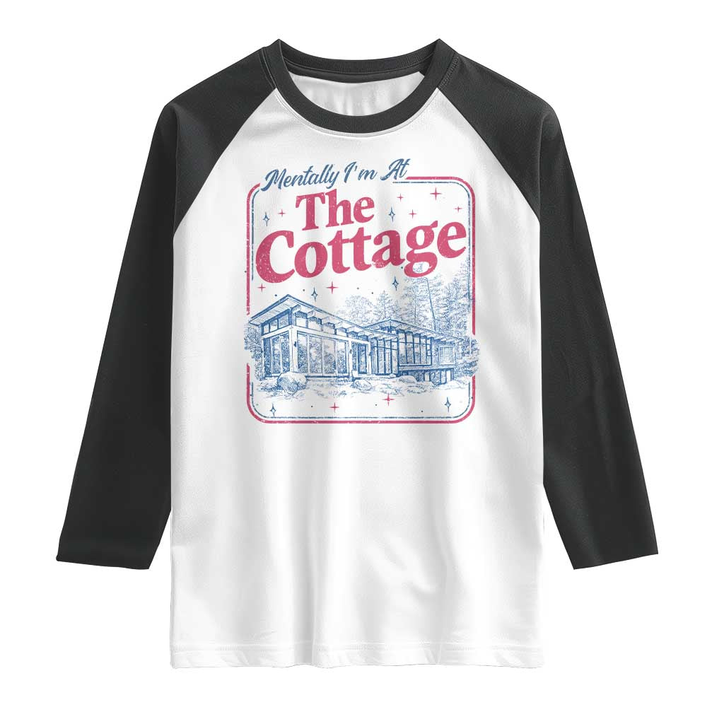 Team Hollanov Fan Raglan Shirt Mentally Im At The Cottage LGBT Romance Hockey