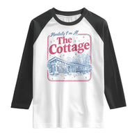 Team Hollanov Fan Raglan Shirt Mentally Im At The Cottage LGBT Romance Hockey