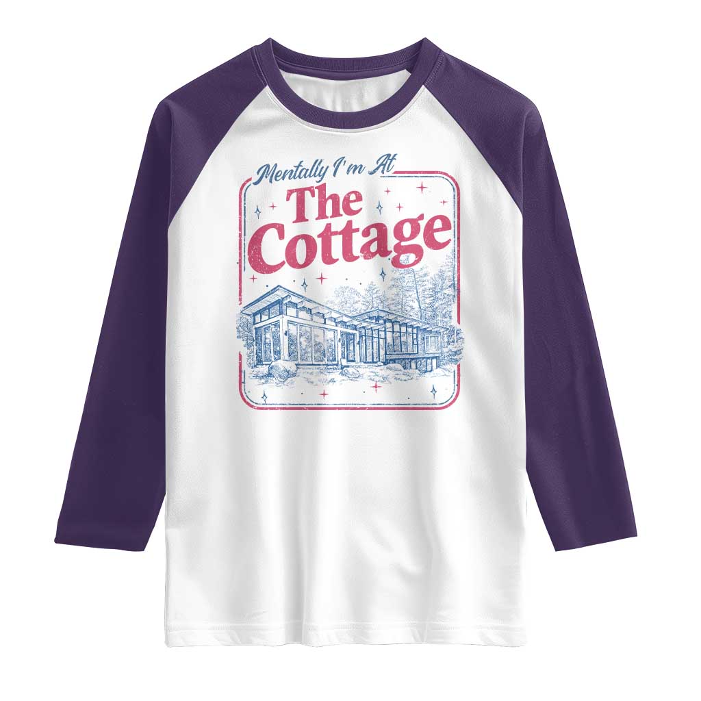 Team Hollanov Fan Raglan Shirt Mentally Im At The Cottage LGBT Romance Hockey