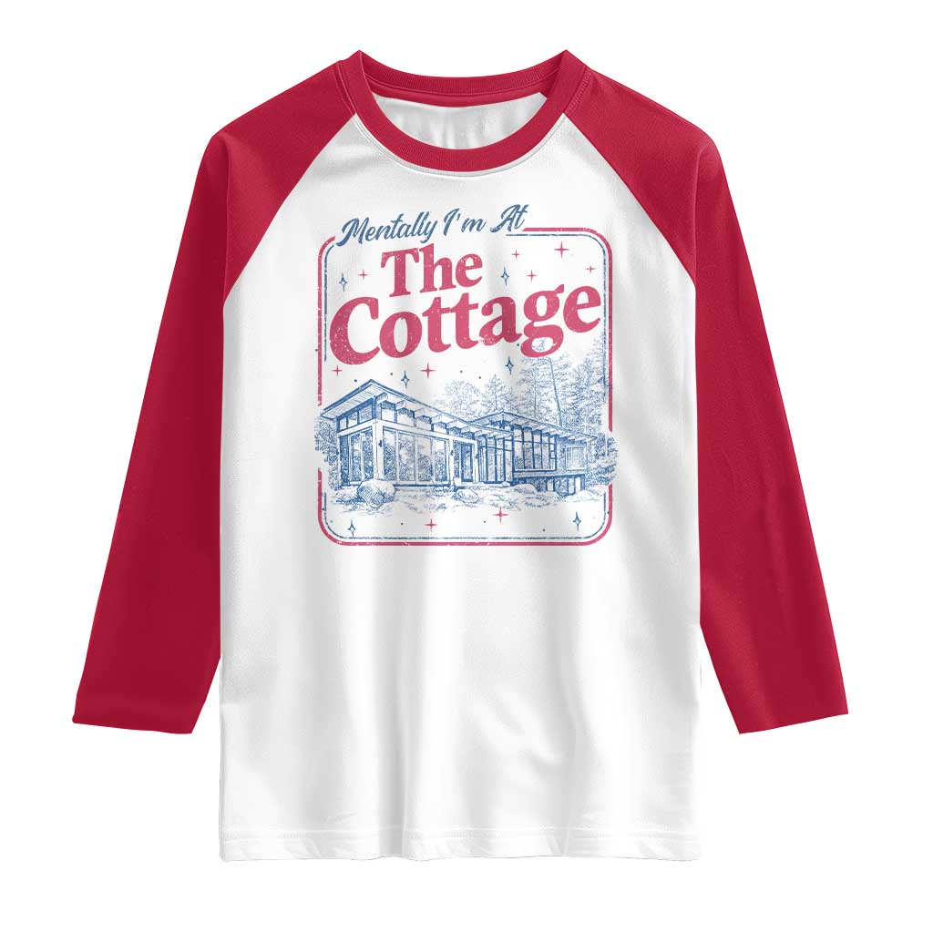 Team Hollanov Fan Raglan Shirt Mentally Im At The Cottage LGBT Romance Hockey