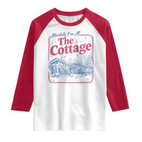 Team Hollanov Fan Raglan Shirt Mentally Im At The Cottage LGBT Romance Hockey
