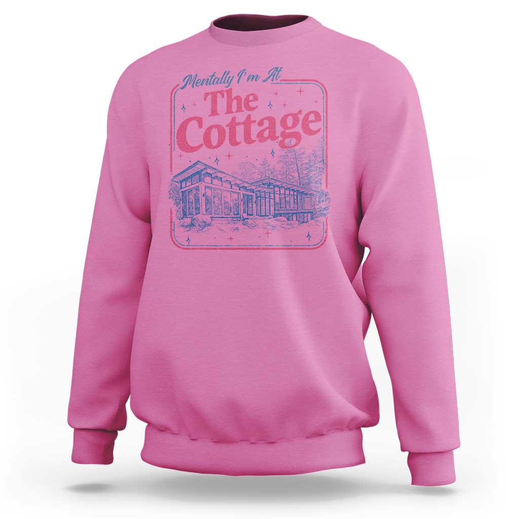 Team Hollanov Fan Sweatshirt Mentally Im At The Cottage LGBT Romance Hockey