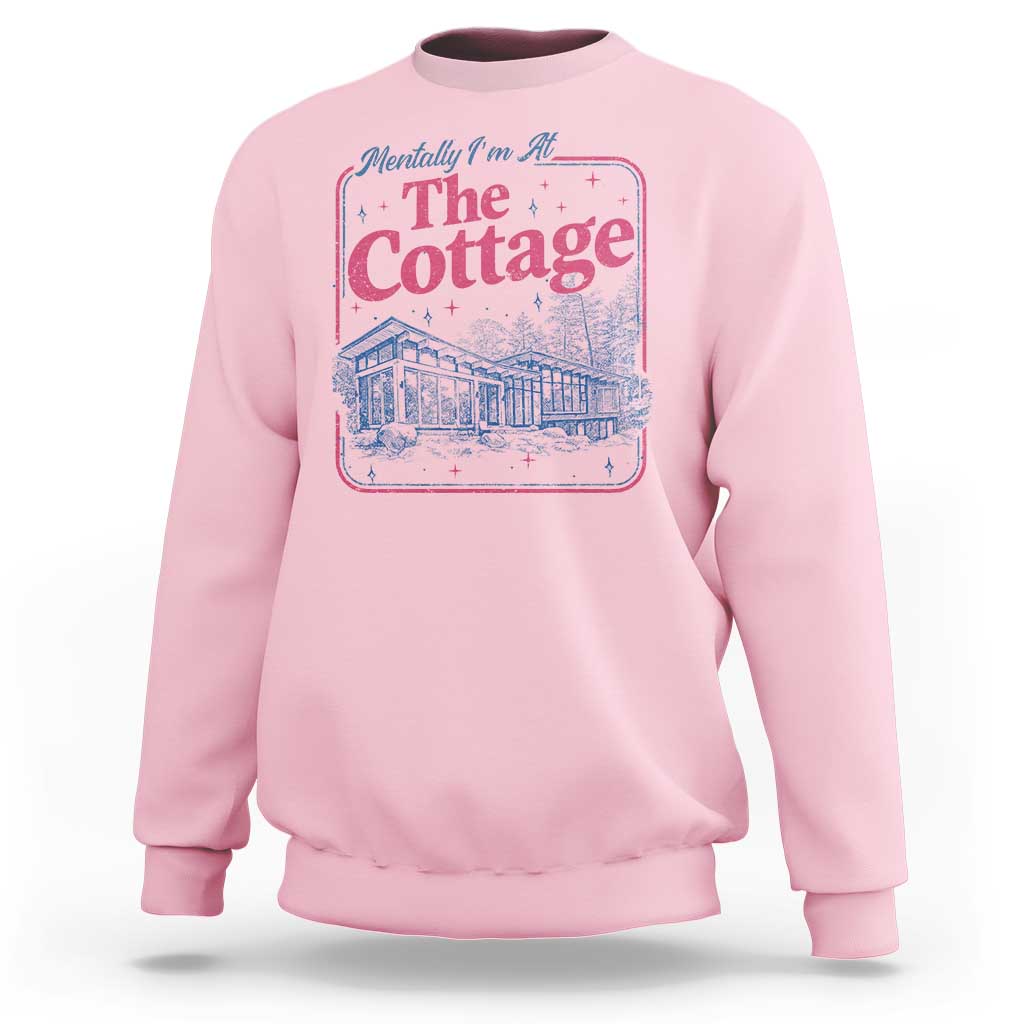 Team Hollanov Fan Sweatshirt Mentally Im At The Cottage LGBT Romance Hockey