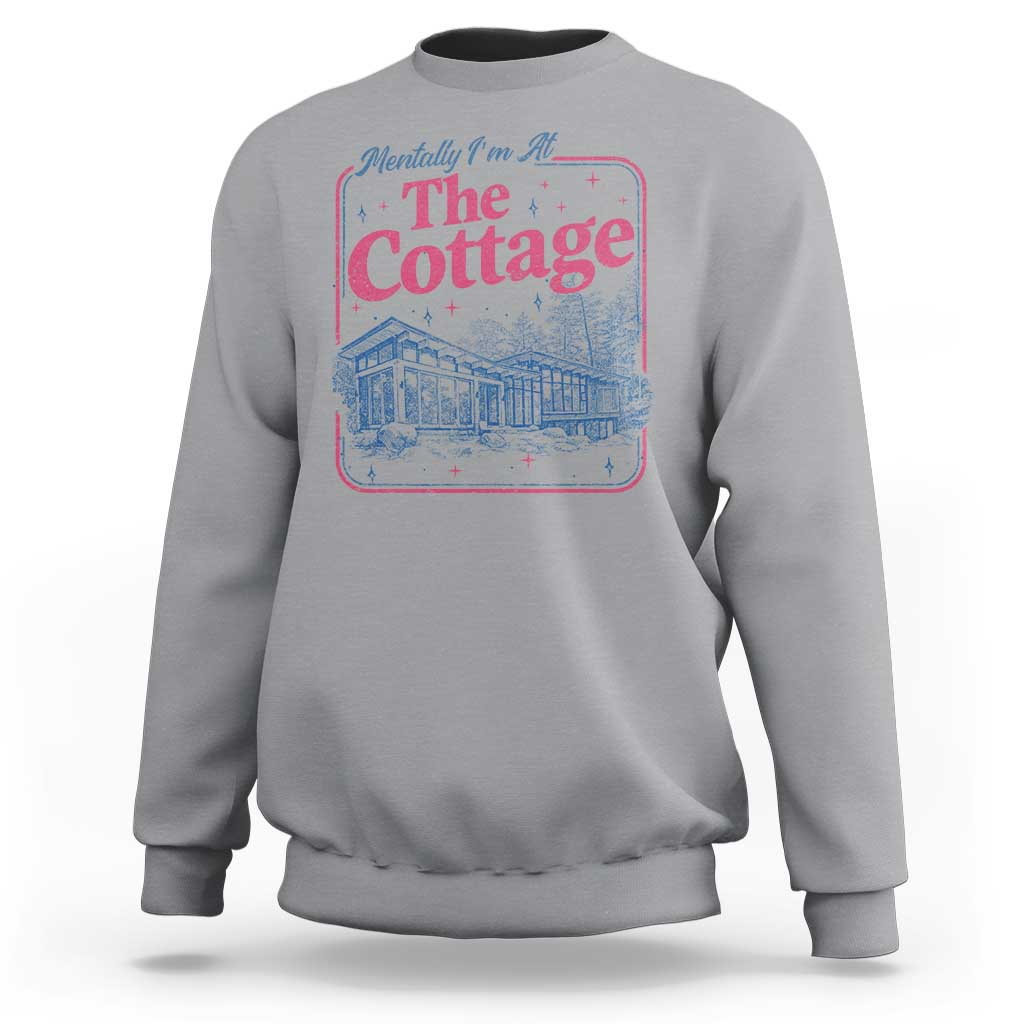Team Hollanov Fan Sweatshirt Mentally Im At The Cottage LGBT Romance Hockey