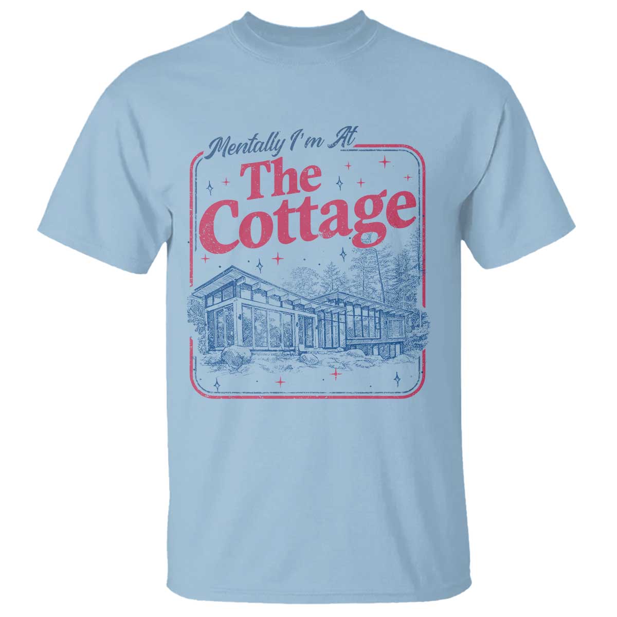 Team Hollanov Fan T Shirt Mentally Im At The Cottage LGBT Romance Hockey