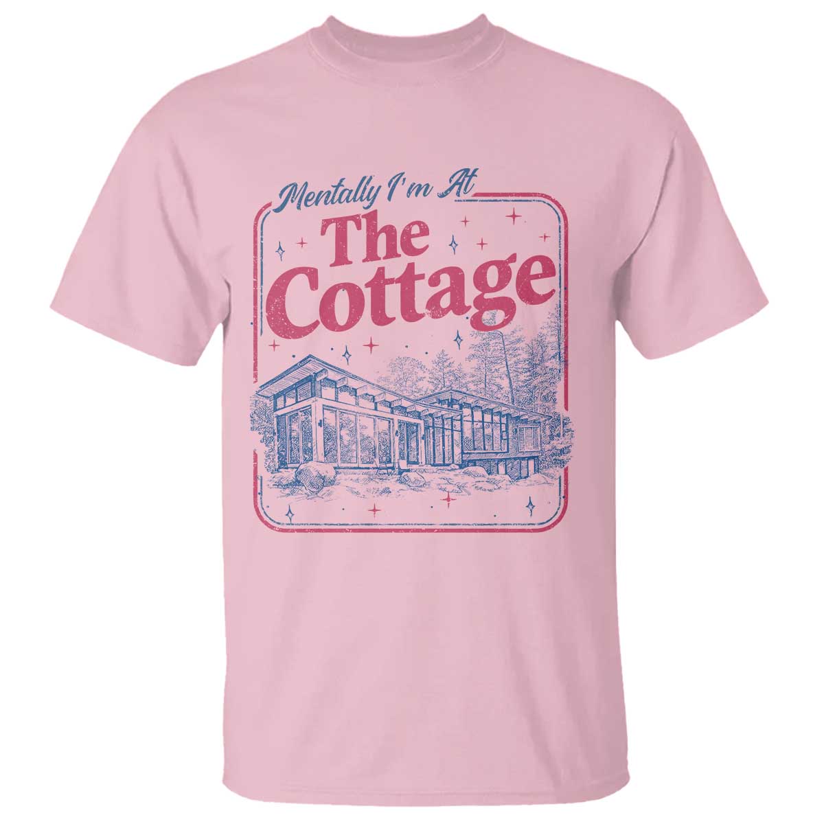 Team Hollanov Fan T Shirt Mentally Im At The Cottage LGBT Romance Hockey