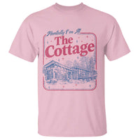 Team Hollanov Fan T Shirt Mentally Im At The Cottage LGBT Romance Hockey